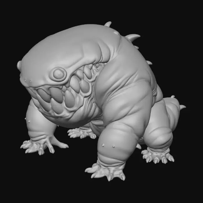 3D model for Smiling Toadraxe