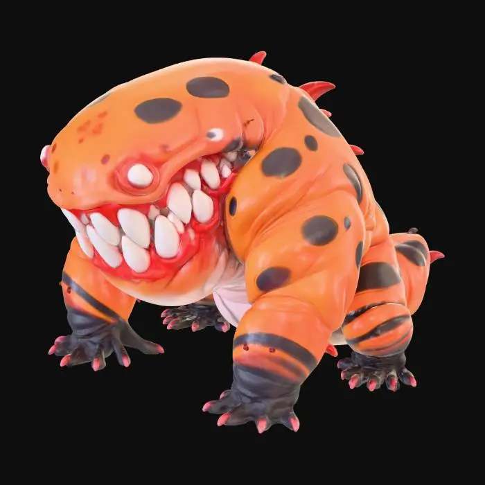 3D model for Smiling Toadraxe