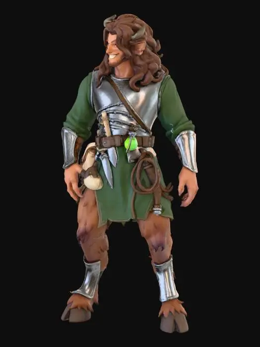 3D model for Goat Warrior