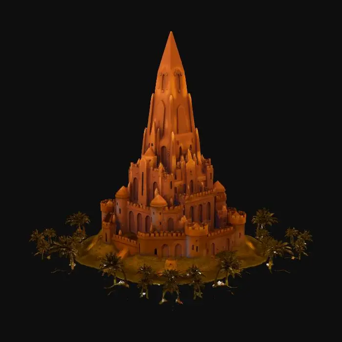 3D model for Red Spire Citadel