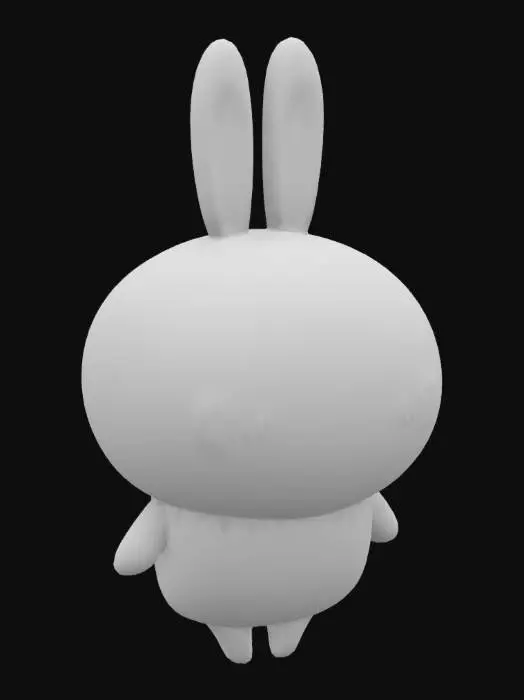 3D model for Cute Bunny Character