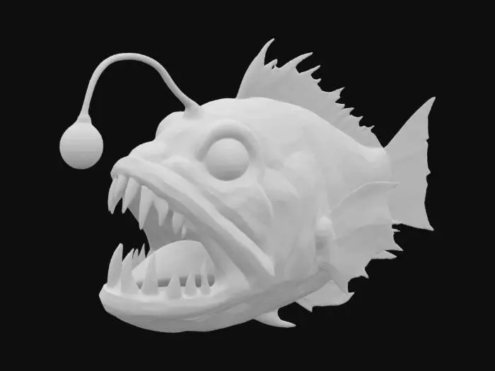 3D model for Anglerfish