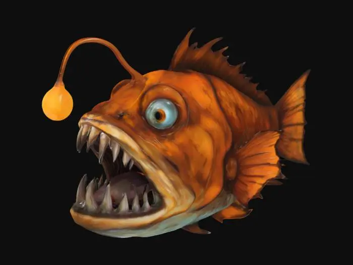 3D model for Anglerfish