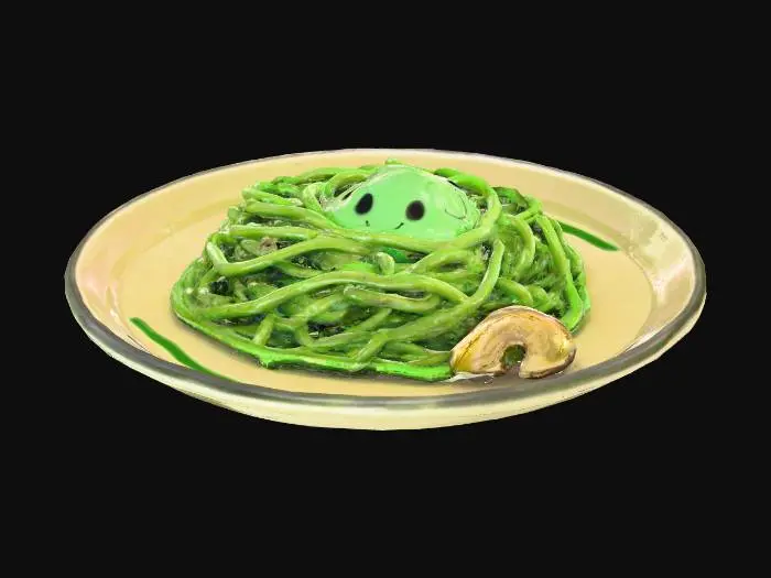 3D model for Slime al Dente, #food#
