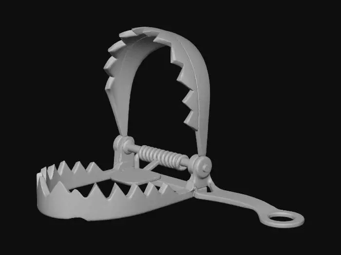 3D model for Vintage Rat Trap, #Halloween2025#