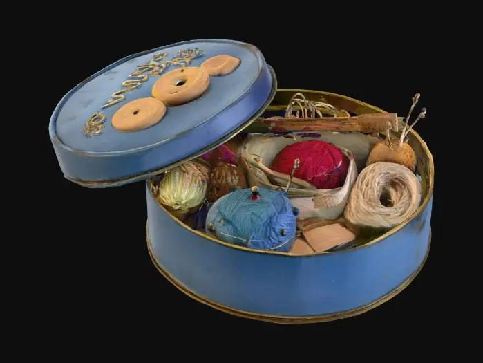 3D model for Sewing Kit Tin, #Halloween2025#