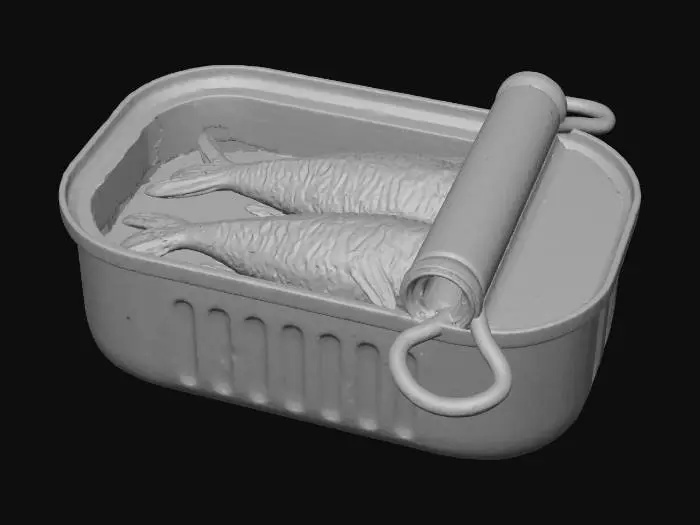 3D model for Vintage Sardine Delight, #Halloween2025#