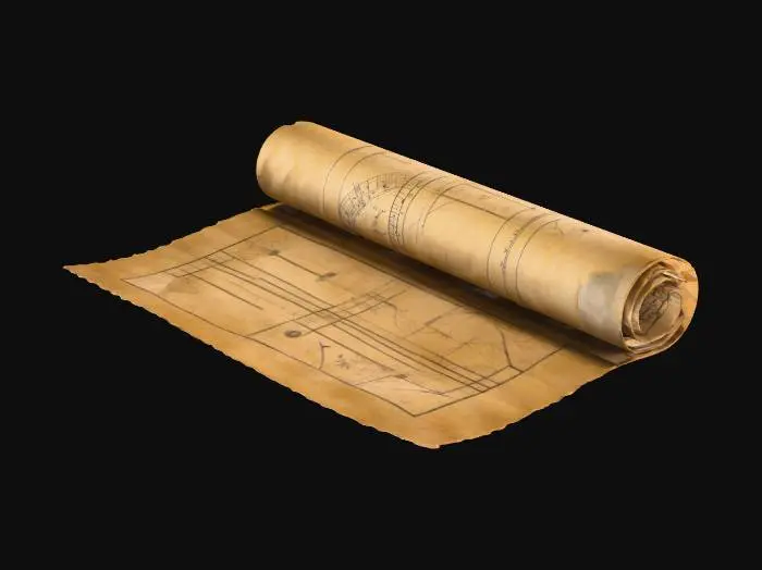 3D model for Patterned Blueprint, #Halloween2025#