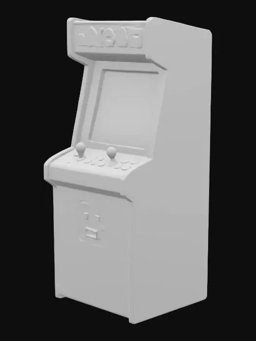 3D model for Samurai Showdown Arcade, #SketchTo3D#