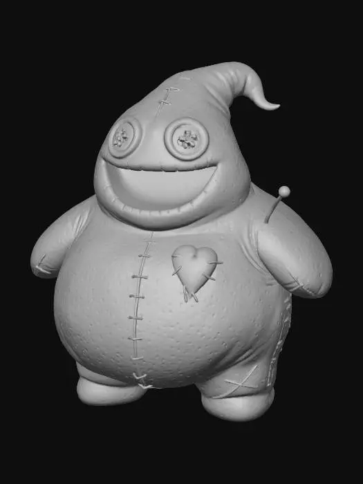 3D model for Voodoo Plush Buddy, #Halloween2025#