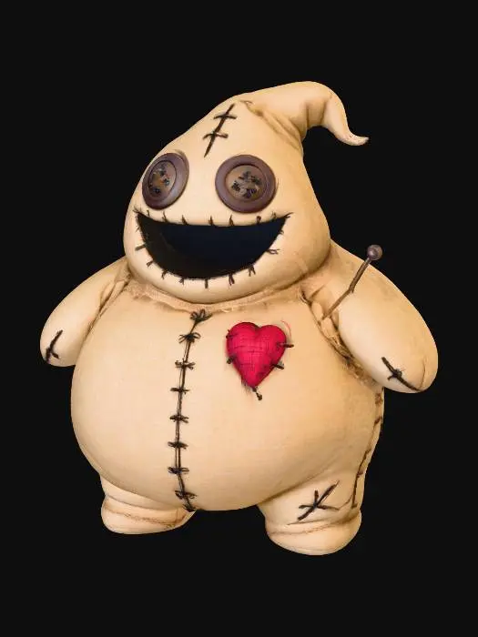 3D model for Voodoo Plush Buddy, #Halloween2025#