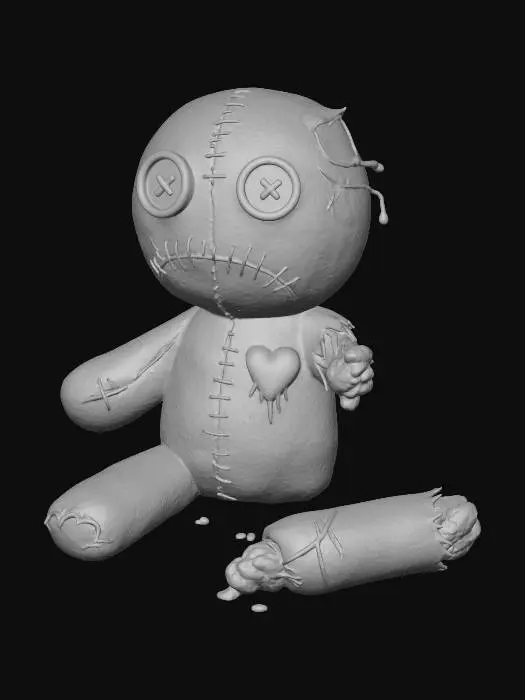 3D model for Dead Stitchy Doll 2, #Halloween2025#