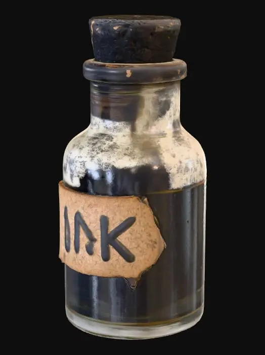 3D model for Ink Bottle, #Halloween2025#