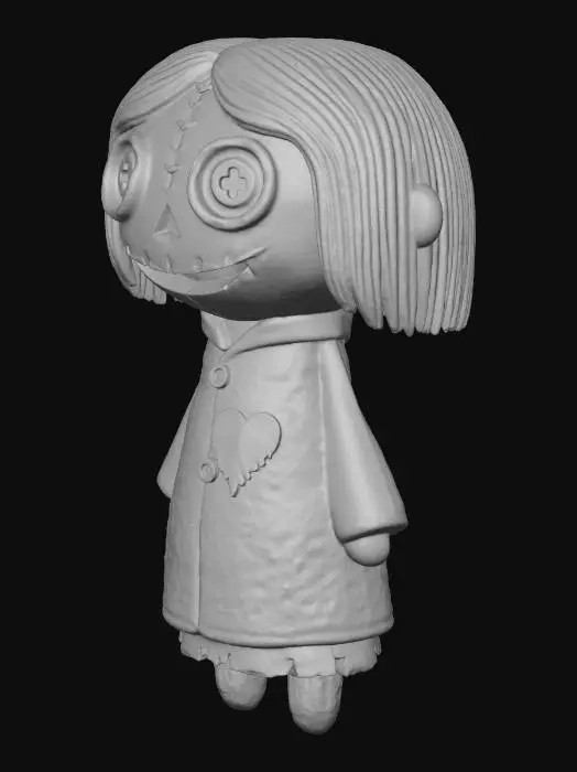 3D model for Stitched Heart Doll, #Halloween2025#