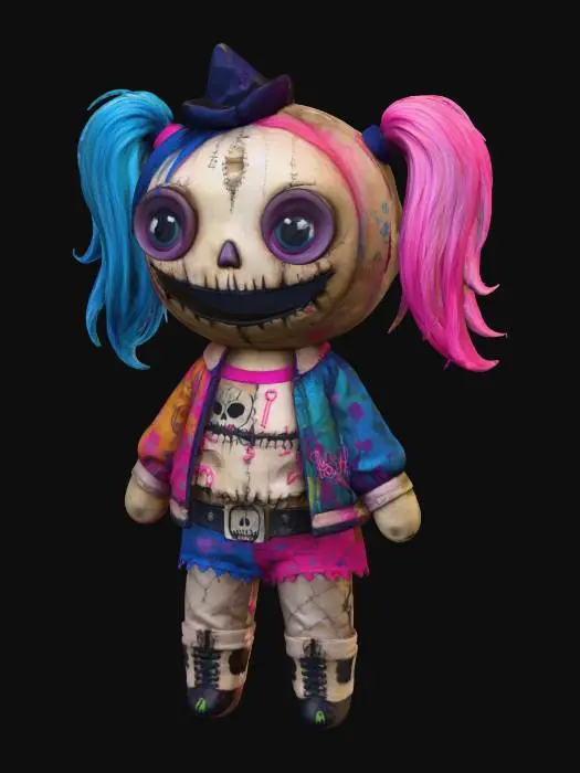 3D model for Lil Monster Doll, #Halloween2025#
