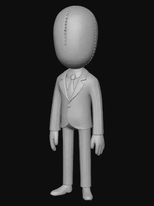 3D model for Stitchy Slenderman, #Halloween2025#