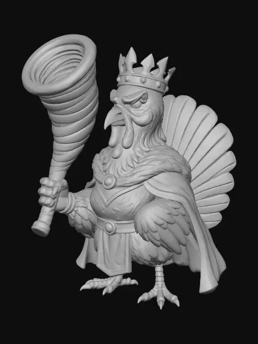 3D model for Turking, #Thanksgiving#