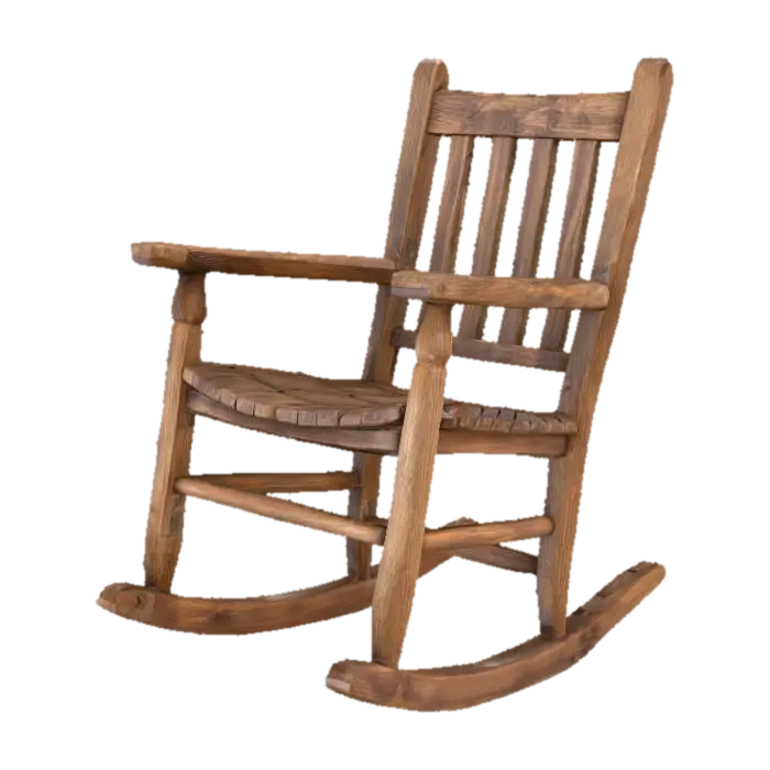 Modelong 3D na Old Rocking Chair, #Halloween2025# - Home, ginawa ng AI