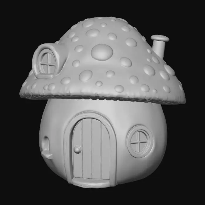 3D model for Mushroom Cottage