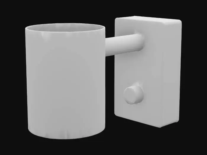 3D model for Black Wall Sconce