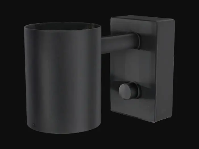 3D model for Black Wall Sconce