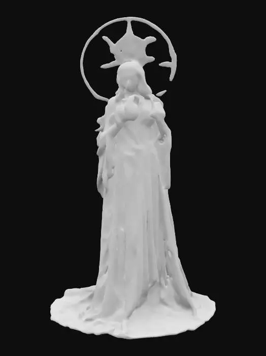 3D model for Citlalcuetzpalin, goddess of Andromeda and Pegasus.