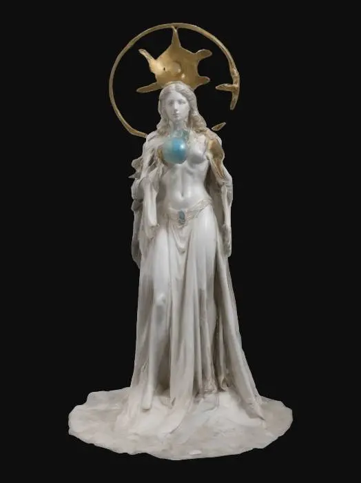 3D model for Citlalcuetzpalin, goddess of Andromeda and Pegasus.