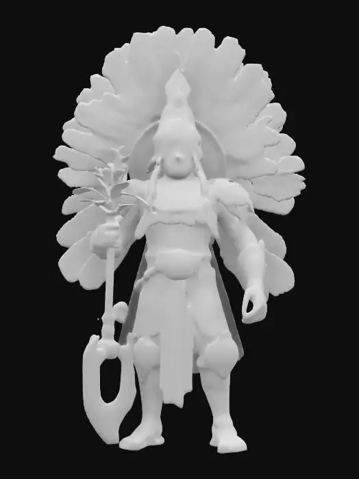 3D model for Xīpe Totēuc, god of agriculture, fertility, seasons, metalsmiths, and disease, and the lord of the East. Xipe-Totec, once again, was the lord of the East, and Quetzalcōātl was the ruler of the West, but sometimes, they were the other way round and Xipe-Totec was the lord of the West. (Red Tezcatlipoca)