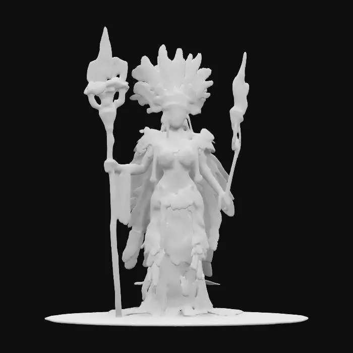 3D model for Xippilli, god of the verdant fields associated with summer.