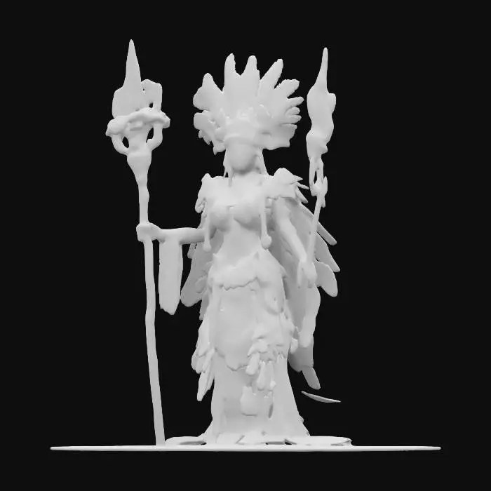 3D model for Xippilli, god of the verdant fields associated with summer.