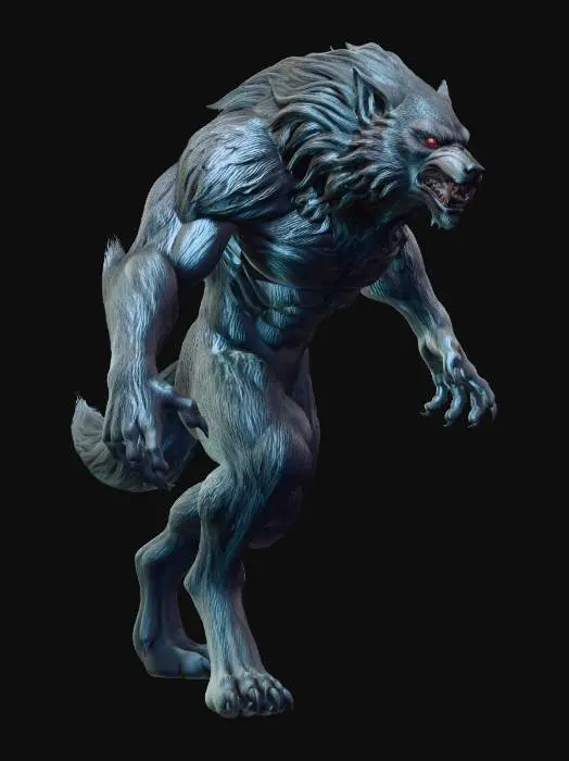 3D model for MoonWolf