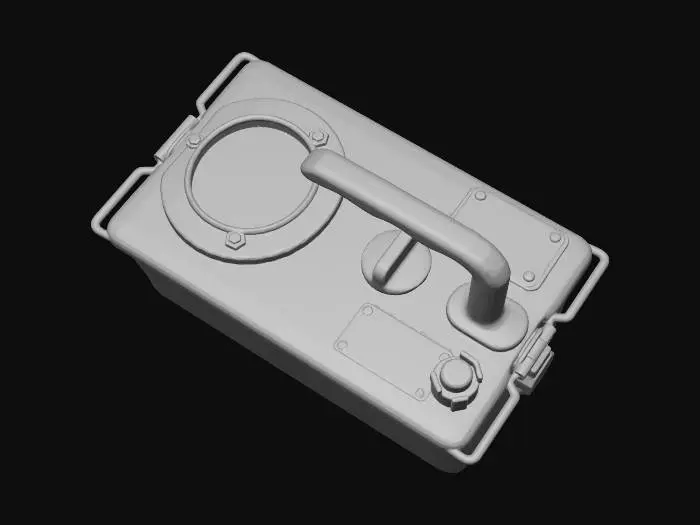 3D model for CD V-715 Survey Meter