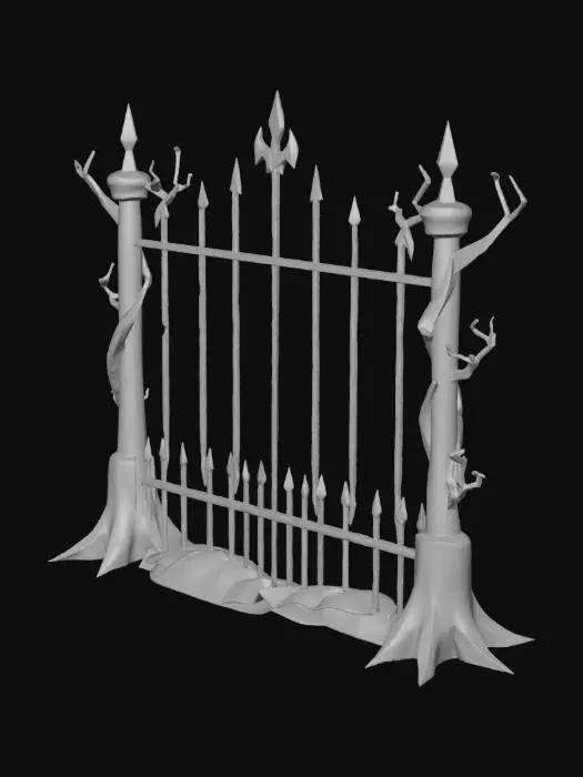 3D model for Gothic Gate