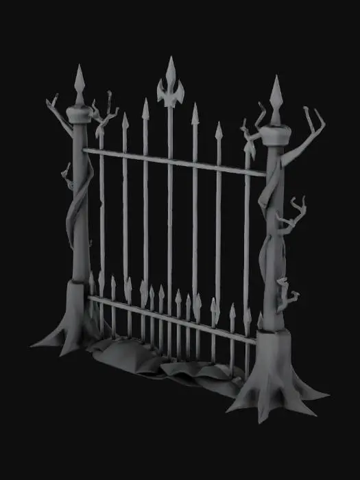 3D model for Gothic Gate
