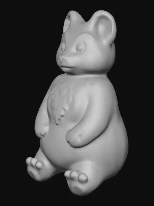3D model for Chubby bear