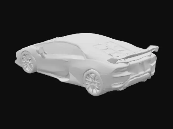 3D model for Realistic photo of a Lamborghini Huracan, shiny golden color, parked on a street in Dhaka city, background with local shops and people, cinematic lighting, ultra detailed, 8K
