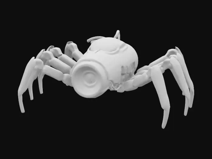 3D model for small spider like gadget bomb item