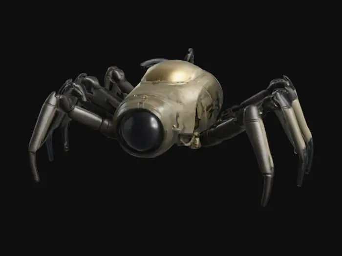 3D model for small spider like gadget bomb item