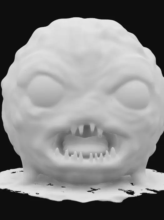 3D model for Flesh/Meaty ball with creepy eyes all over it. Bloody, gross, grotesque, large variety of alien/raptile non humanic eyes