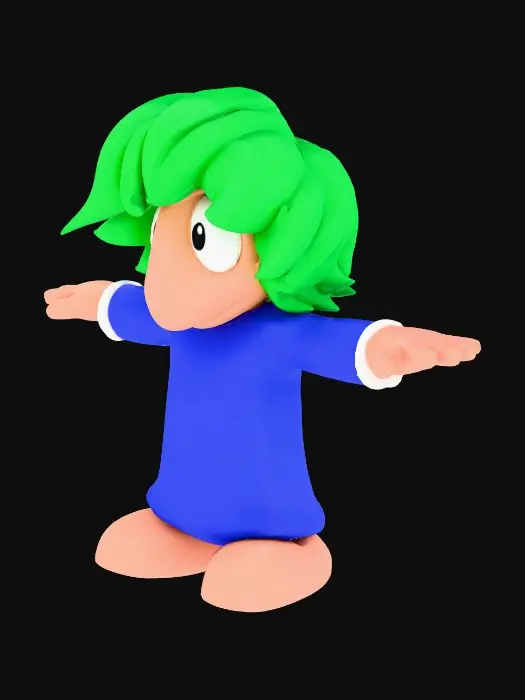 3D model for Lemming Character
