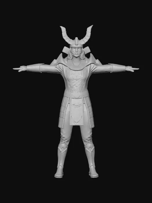 3D model for Samurai Tech Guardian