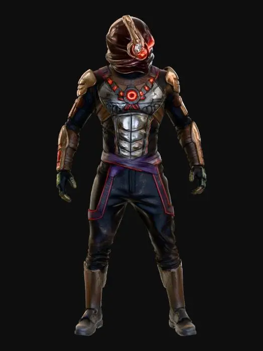 3D model for Cyber Sentinel