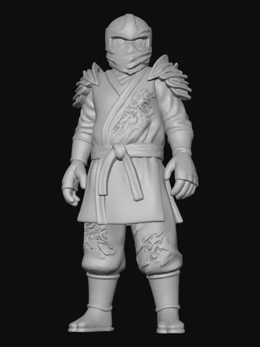 3D model for Green Ninja Warrior