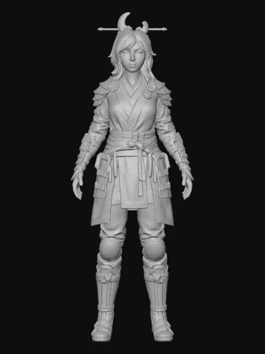 3D model for Warrior's Resolve