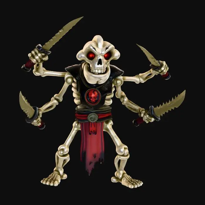 3D model for Skullblade Warrior