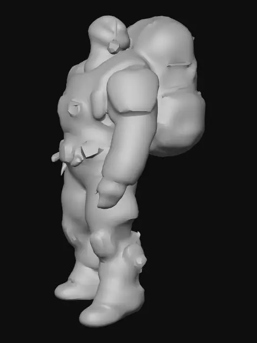 3D model for Santa Mech.