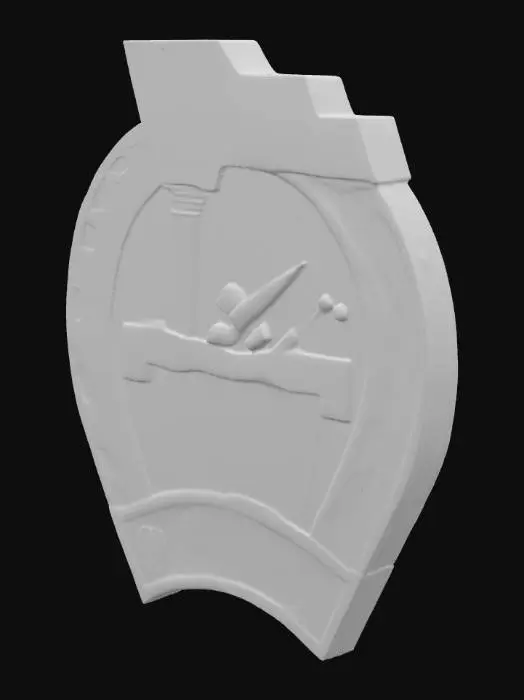 3D model for Emblem of Vietnamese Air Defence and Air Force Academy