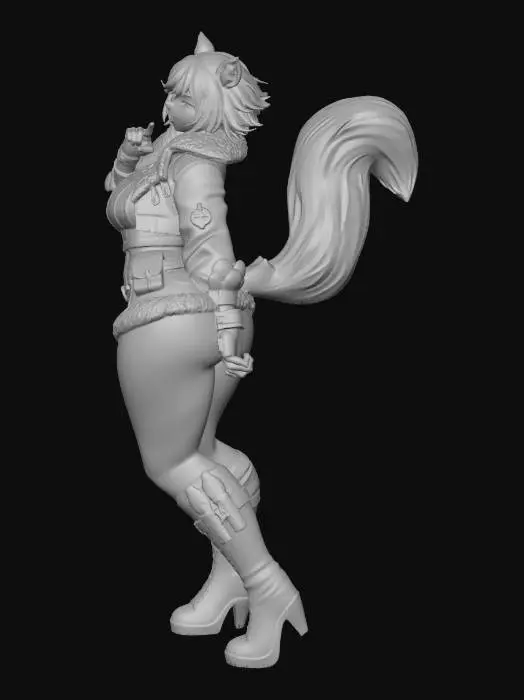 3D model for Autumn Fox Scout