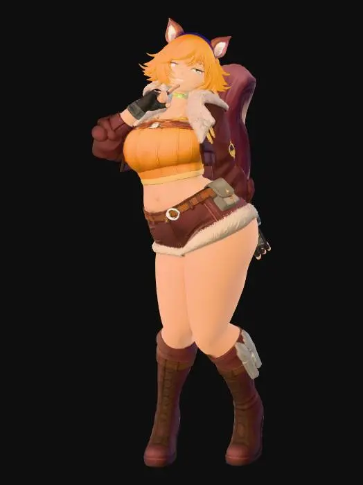 3D model for Autumn Fox Scout