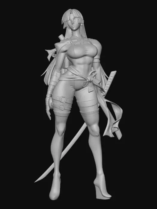 3D model for Violet Blade